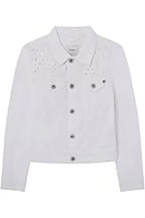 Pepe Jeans Isa Jacket Anglaise Jr Chaqueta para Niñas, , 10 Años