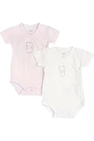 chicco Body in cotone, a manica corta, apertura frontale, Bebé - Unisex, , 1M, Diseñado en Italia