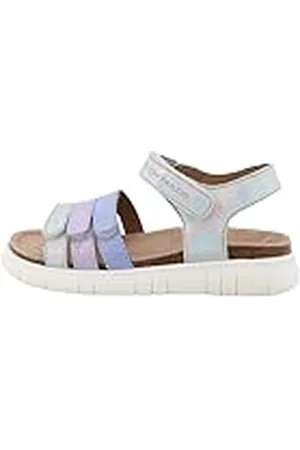 TOM TAILOR 9570030007, Sandalia, Plata, 39 EU