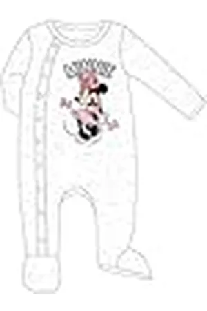 Disney Body Baby (0 à 24Meses) Mameluco (botón de presión) Minnie Dulce Linda Caliente - Pijama Mameluco Estampado Mixto Niña y Niño Modelo DIS MF 5105B633-S1-3M