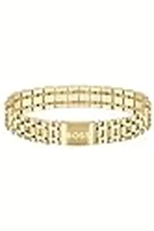 HUGO BOSS Jewelry Brazalete de eslabón para Hombre Colección OWAN en Oro Amarillo - 1580645