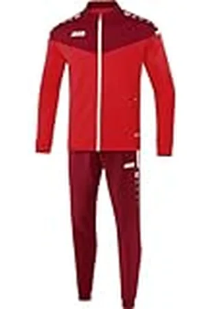 Jako Chándal infantil de poliéster Champ 2.0, rojo vino, talla 164, M9120
