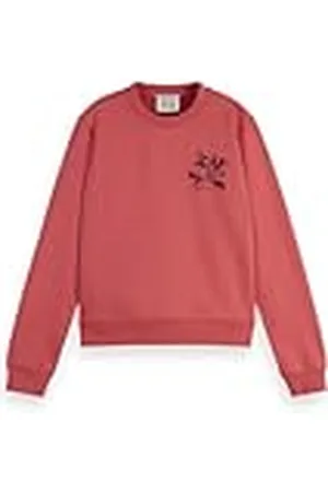 Scotch&Soda Chest Artwork Regular Sweatshirt Sudadera, , XL para Mujer