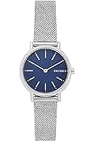 Skagen Signatur reloj para mujer, movimiento de cuarzo con correa de acero o piel, , 30MM