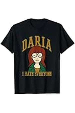 DARIA Odio a Todos Camiseta