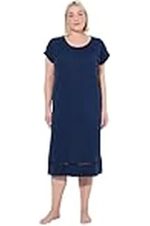 Ulla Popken Nightgown, Crochet Tape Camisones, , 54-56 Mujeres