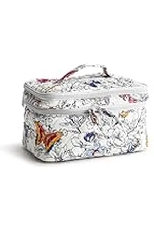 Vera Bradley Neceser de Maquillaje de algodón para Mujer, , Talla única, Neceser de algodón para cepillar