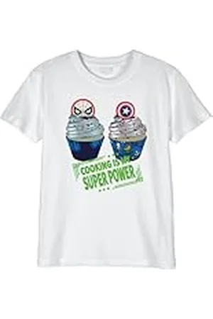 Marvel Bomarcots201 Camiseta, , 6 Años para Niños