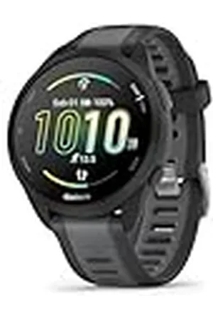 Garmin Forerunner 165 Reloj Inteligente para Correr con GPS, Pantalla Táctil AMOLED, Métricas Optimizadas, Planes de Entrenamiento, Pay, Autonomía de 11 Días, Negro (Reacondicionado)