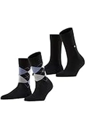 Burlington Everyday Mix Multipack W So algodón estampados 2 pares, Calcetines Mujer, , 36-41