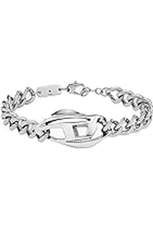 Diesel Pulsera de acero inoxidable para hombre, DX1413040, Eine Grösse, Acero inoxidable, No es una piedra preciosa