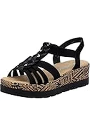 Rieker V3902, Sandalias de cuña Mujer, , 36 EU