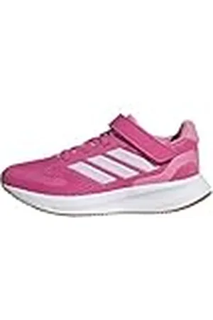 adidas RUNFALCON 5 Shoes Kids, Zapatillas para Correr Unisex niños, Pulse Magenta/Cloud White/Bliss Pink, 35 EU