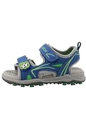 Lurchi 95L0063002, Sandalia, Cobalt-Green, 25 EU Ancho