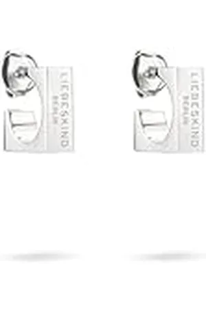 liebeskind Berlin - Pendientes de aro (1,2 cm, acero inoxidable), 1,2 cm, Acero inoxidable, Sin piedra preciosa