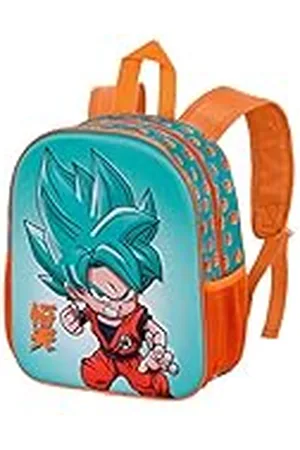 KARACTERMANIA Dragon Ball (Bola de Dragón) Blue-Mochila 3D Pequeña, , 26 x 31 cm, Capacidad 8.5 L