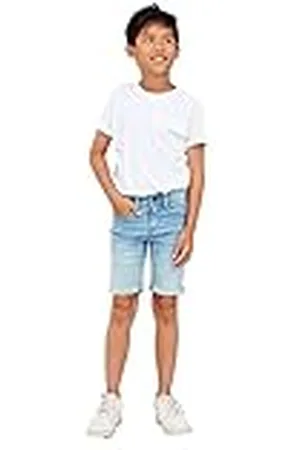 NAME IT Nkmsilas Slim Dnm L Shorts 2272-tx Noos Pantalones cortos Niños, , 128