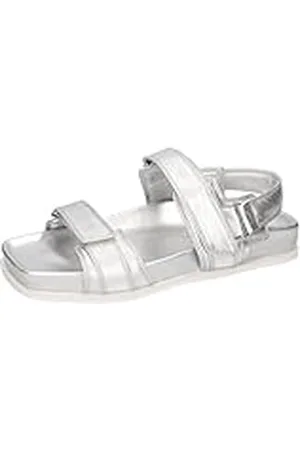 Melvin & Hamilton Amara 10, Sandalia Mujer, Plata, 39 EU