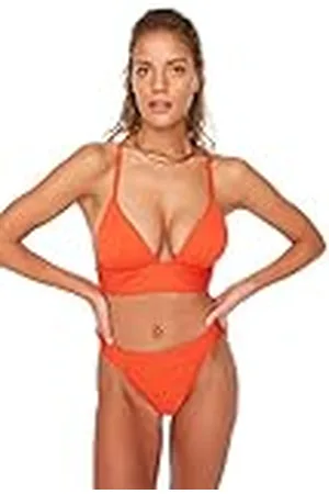 Trendyol Mujer Cintura Normal Trotter Bikini Bottom Bañadores, , 38