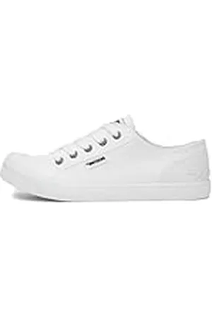 Rocket Dog Jazzin Shoes, Zapatillas Mujer, White, 40 EU
