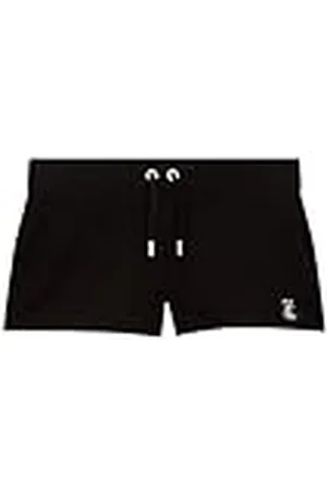 Juicy Couture Jersey Booty Shorts-Damenshorts Sommershorts mit Appliaktionen in Versch. Farben Pantalones Cortos Informales, , XL para Mujer