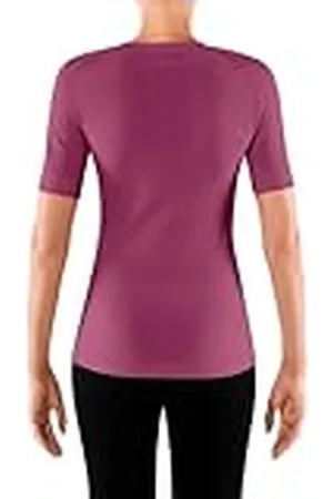 Falke Camiseta de manga corta para mujer, transpirable, de secado rápido, color negro, blanco, más colores, para mujer, transpirable, secado rápido, reflectante, para correr, senderismo, yoga, pilates, 1 pieza, Mujer, Camiseta para senderismo, 33