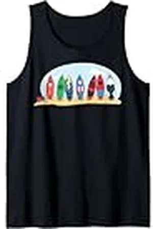 Marvel Avengers Spider-Man Surfboards Summer Beach Vacation Camiseta sin Mangas