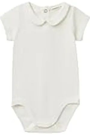 Benetton Body M/M 3i9wab00q Pelele niño, Color Blanco, 56 cm Unisex bebé