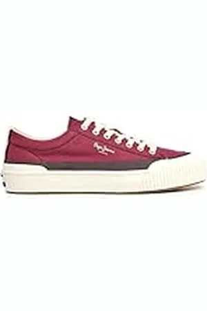 Pepe Jeans Ben Band M Tenis para Hombre, Rojo (Ruby Wine Red), 10