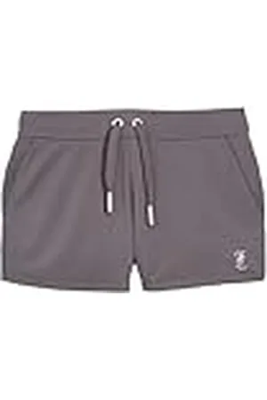 Juicy Couture Jersey Booty Shorts-Damenshorts Sommershorts mit Appliaktionen in Versch. Farben Pantalones Cortos Informales, , M para Mujer