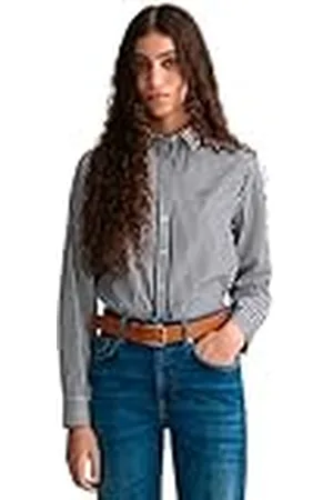 GANT Poplin Striped Shirt Camisa Rayas Popelin REG, , 34 para Mujer