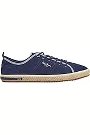 Pepe Jeans Samoa Smart Tenis para Hombre, Azul (Navy), 12