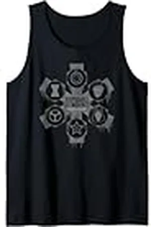 Marvel Thunderbolts Disposable Delinquents Icons Logo Camiseta sin Mangas