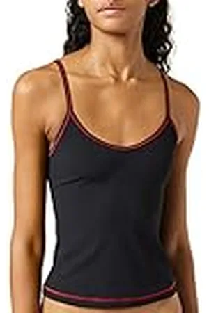 Diesel Uftk-hildas-c Camiseta, Negro , S para Mujer