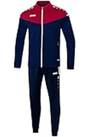Jako Chándal para hombre de poliéster Champ 2.0, azul marino/rojo, S, M9120
