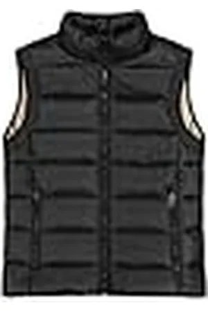 Champion Legacy Outdoor W (117569) -WR Light Nylon Cirè 35gr C-Logo High-Neck Chaleco embotado, , XL para Mujer
