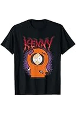 South Park Animados Kenny Golpeada Salpicadura Nombre Grunge Camiseta