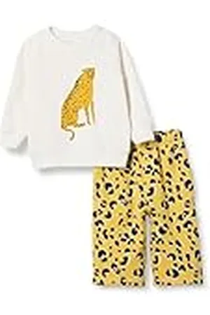 Amazon Conjunto de Sudadera y Pantalón de Chándal de Felpa Francesa Unisex Bebés, Pack de 2, , 3-6 Meses