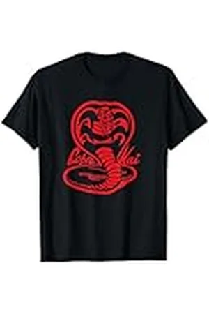 Cobra Kai Logotipo de cobra roja Camiseta