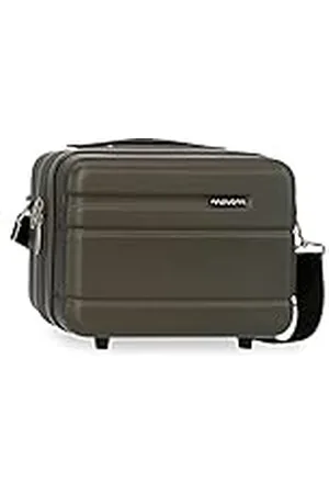 MOVOM Galaxy Neceser Adaptable con Bandolera Negro 29x21x15 cms Rígido ABS 9,14L