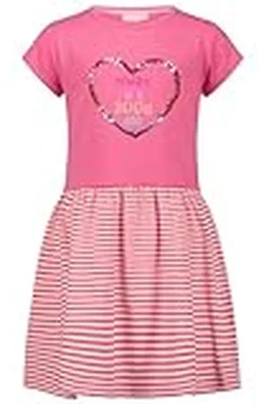 Salt & Pepper BY KIDS PARK Girls Jersey Dress Sequin Hear Atuendo de Jugador, , 128 para Niñas