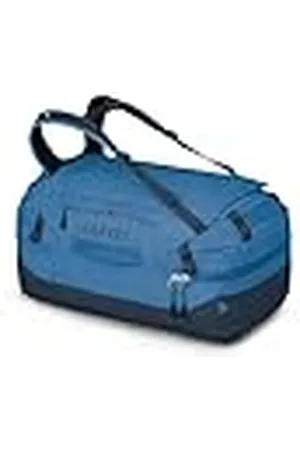 Osprey Transporter 70L Squffel - Bolsa de Viaje Cuadrada de Larga duración, con Llama Azul y Azul Noche, Color Azul, , Bolsa de Viaje Cuadrada Dividida