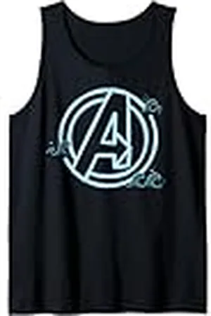Marvel Super Heroes Avengers Icon Summer Vacay Beach Waves Camiseta sin Mangas