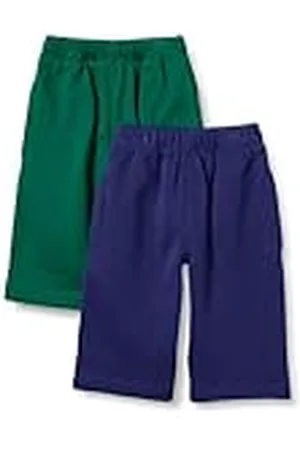 Amazon Pantalones de Algodón de Rizo Francés Unisex Niño, Pack de 2, , 4 años
