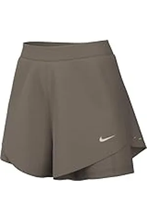 Nike Swift Pantalón Corto De Running con Talle Medio Y Diseño 2 En 1 Dri-Fit - Mujer, , HJ5376-233, XL
