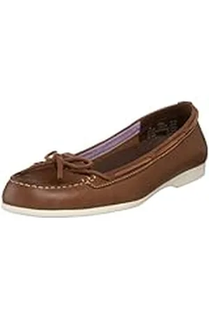 Timberland Earthkeepers Benin Ballerina - Mocasines de Cuero para Mujer, Color marrón, Talla 36