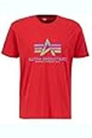Alpha Industries Basic T Rainbow Ref. Camiseta, , M para Hombre