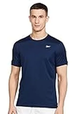 Reebok Wor Comm SS Tech tee Camiseta, Hombre, Maruni, S