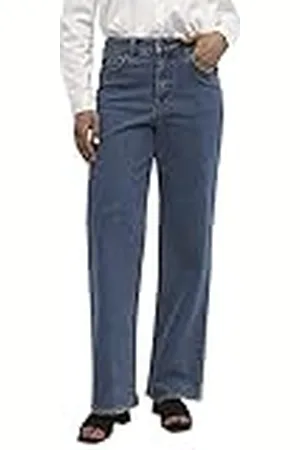 Object Objmarina MW Jeans Noos Pantalones, , L para Mujer