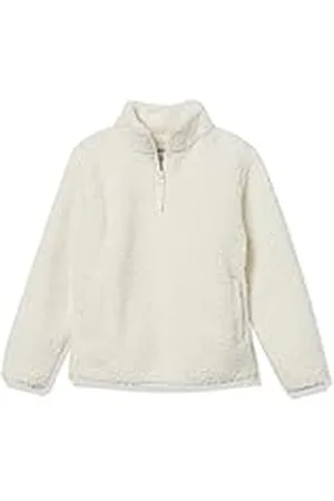 Amazon Chaqueta de Forro Polar Sherpa con Cremallera 1/4 Niña, , 4 años